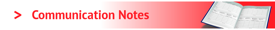 Communication Notes - Designed for Secondary Schools. Linking to Communication Notes